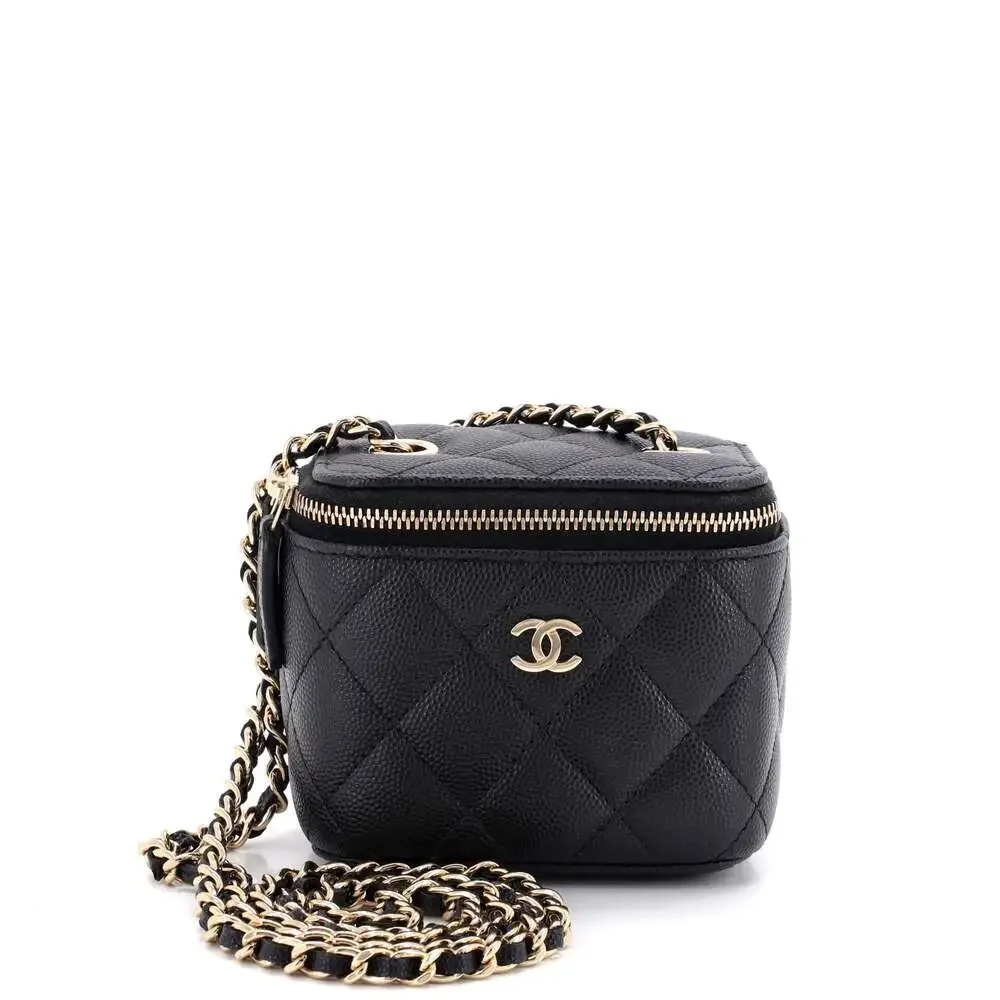 Chanel Classic Vanity Case With Chain #269255C36B